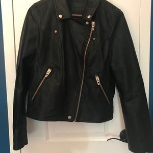 BlankNYC Faux Leather Moro Jacket